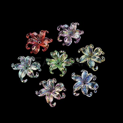 Transparent Acrylic Beads MACR-K358-06A-1