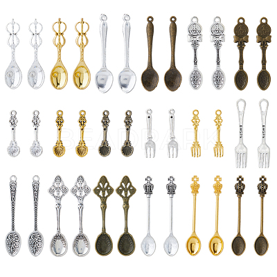 36pcs 18 styles Alloy Pendants FIND-DC0005-94-1