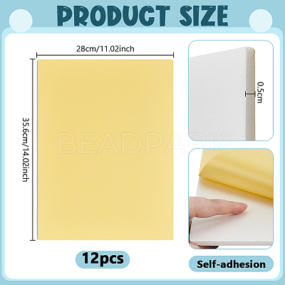 Self-adhesion Polystyrene Foam Board AJEW-WH0481-463B-1