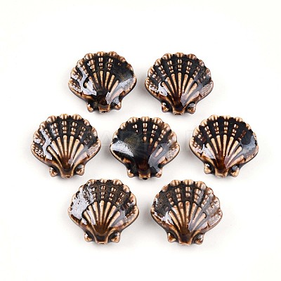 Handmade Porcelain Beads PORC-N009-01I-1