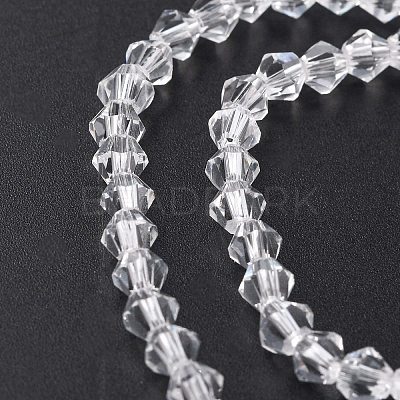 Transparent Glass Beads Strands EGLA-A039-T2mm-D13-1