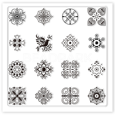 Silicone Clay Texture Mat AJEW-WH0447-022-1