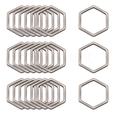 Tarnish Resistant 304 Stainless Steel Linking Ring STAS-S079-26A-1