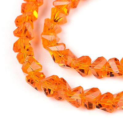 Transparent Glass Beads Strands GLAA-N018-4mm-07-1