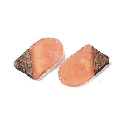 Resin & Wood Pendants WOOD-F015-13A-1
