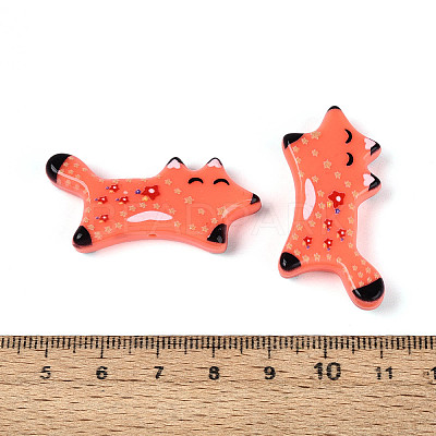 Printed Opaque Resin Beads RESI-N043-12B-1