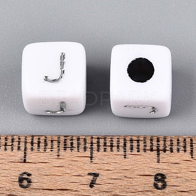 Opaque Acrylic Beads SACR-T035-03J-1