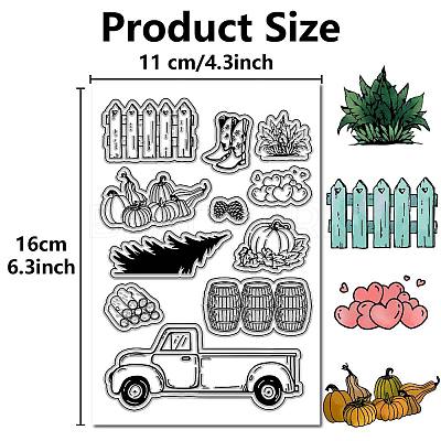 Custom PVC Plastic Clear Stamps DIY-WH0439-0134-1