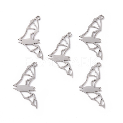 Non-Tarnish 201 Stainless Steel Pendants STAS-N090-JN840-1-1