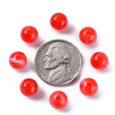 Acrylic Beads MACR-S375-001B-05-1