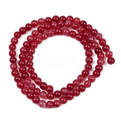 Natural Striped Stone Beads Strands G-D315-A01-05-4mm-1