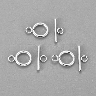 304 Stainless Steel Toggle Clasps X-STAS-H380-03S-1
