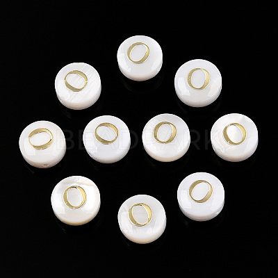 Natural Freshwater Shell Beads SHEL-N036-01O-1