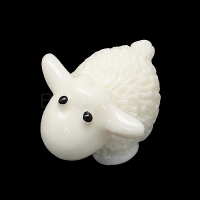 Sheep Resin Cabochons X-CRES-R183-36-1