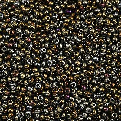 12/0 Grade A Round Glass Seed Beads SEED-Q008-F602-1