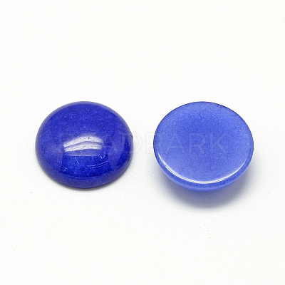 Natural White Jade Cabochons X-G-R416-12mm-03-1