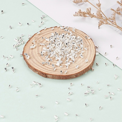 Brass Crimp Beads KK-YW0001-24A-S-1