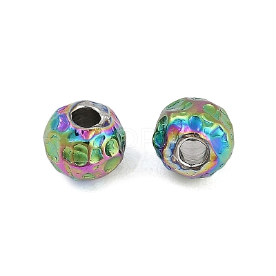 Textured 316 Surgical Stainless Steel Beads STAS-M106-01D-1