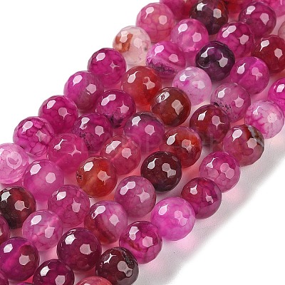 Natural Agate Beads Strands G-M437-C01-01E-1