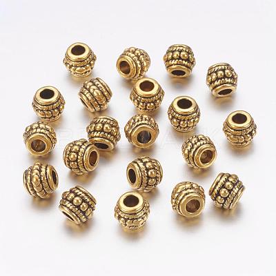 Tibetan Style Alloy Beads X-GLF0009Y-NF-1