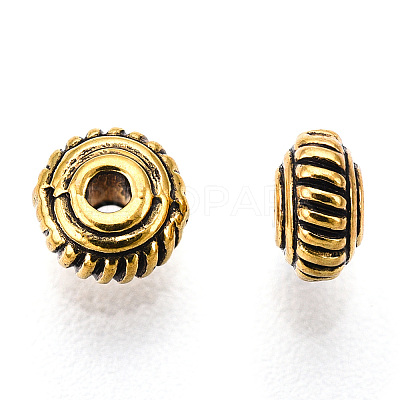 Tibetan Style Spacer Beads X-GLF0149Y-NF-1