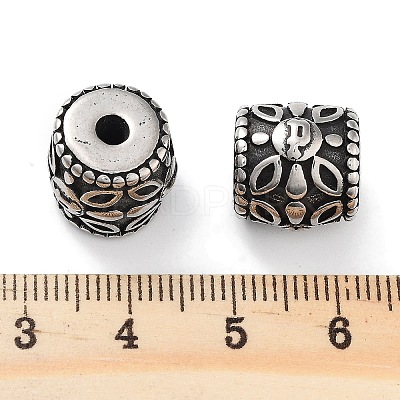 304 Stainless Steel Beads STAS-M057-32AS-1