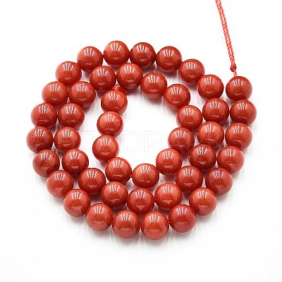 Natural Quartz Beads Strands G-N355-8mm-72-1