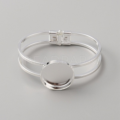 Brass Double-Wire Hinged Bangle Making MAK-WH0001-03-1