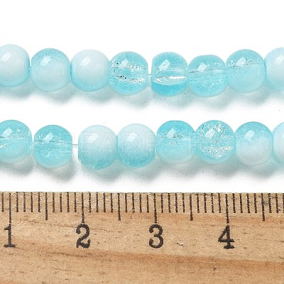 Crackle Glass Beads X1-GLAA-U001-6mm-08-1