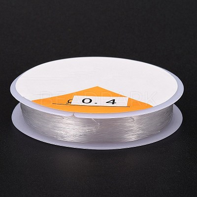 Round Crystal Elastic Stretch Thread EW-Z001-D01-0.4mm-1