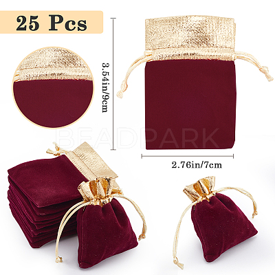 Rectangle Velvet Jewelry Pouches Bags TP-BBC0001-09A-02-1