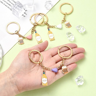Alloy Enamel Keychain KEYC-YW00130-01-1