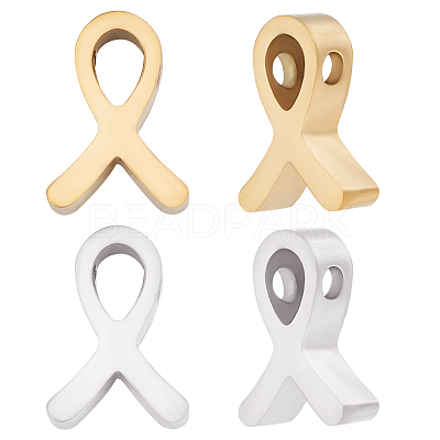 10Pcs 2 Colors 304 Stainless Steel Pendants STAS-BBC0002-19-1