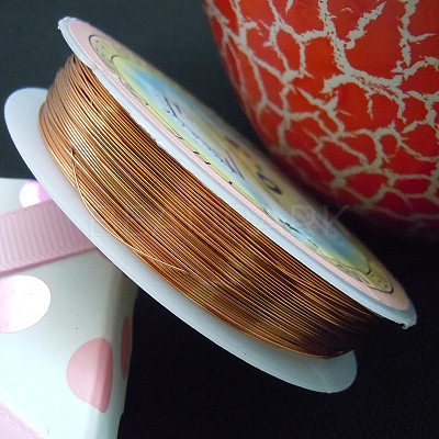 Copper Jewelry Wire CWIR-CW1mm-14-1