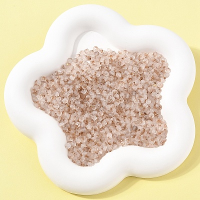 50G Frosted Glass Beads FGLA-YW0001-03D-1