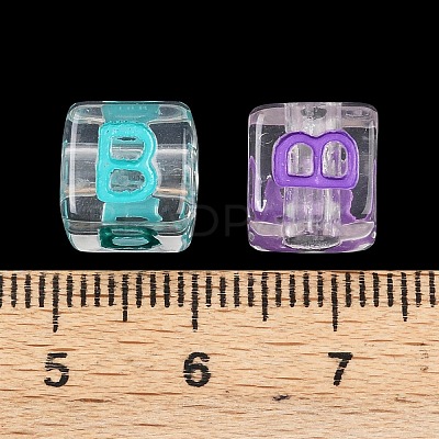 Acrylic European Beads MACR-I042-01B-1
