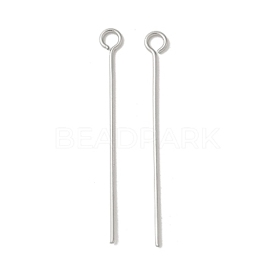304 Stainless Steel Eye Pins STAS-K293-13P-0.6x30mm-1
