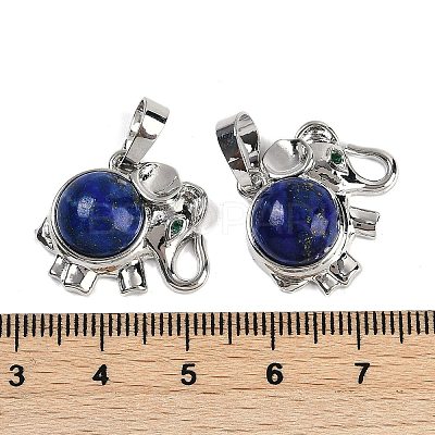 Natural Lapis Lazuli(Dyed) Pendants G-I374-A-P20-1