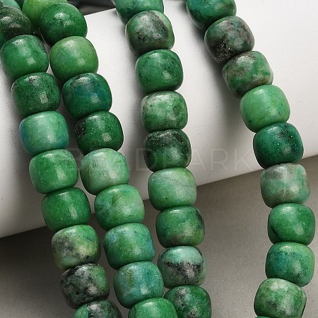 Dyed Natural White Jade Beads Strands GG-CBAA20A-01B-07-1