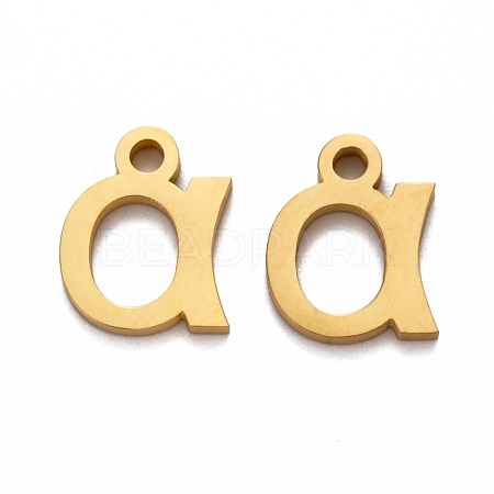 Ion Plating(IP) 304 Stainless Steel Pendants STAS-A045-04G-1