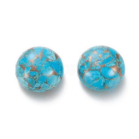 Natural Turquoise Cabochons G-M355-C01-1