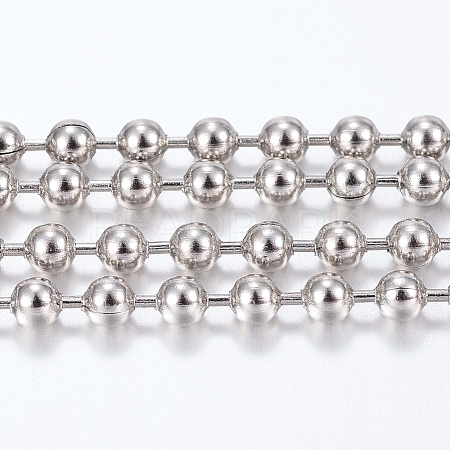 304 Stainless Steel Ball Chains CHS-H013-03-2MM-1