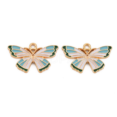 Alloy Enamel Pendant PALLOY-N160-84A-1