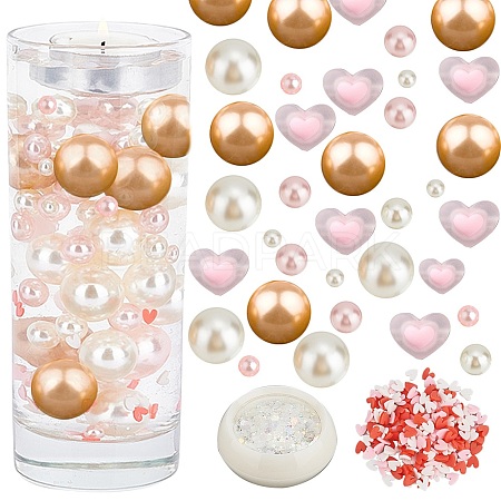 SUNNYCLUE Valentine's Day Vase Fillers for Centerpiece Floating Candles DIY-SC0021-82-1