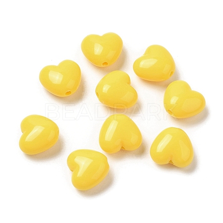 Opaque Acrylic Beads OACR-C016-32H-1