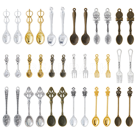 36pcs 18 styles Alloy Pendants FIND-DC0005-94-1