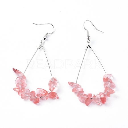 Dangle Earrings EJEW-E255-B18-1