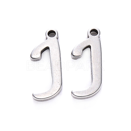 Tarnish Resistant 201 Stainless Steel Charms STAS-R105-J-1