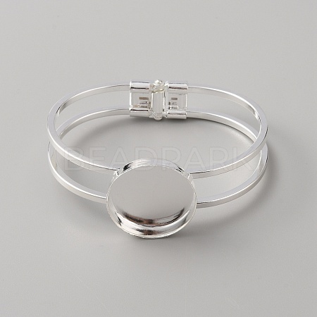 Brass Double-Wire Hinged Bangle Making MAK-WH0001-03-1