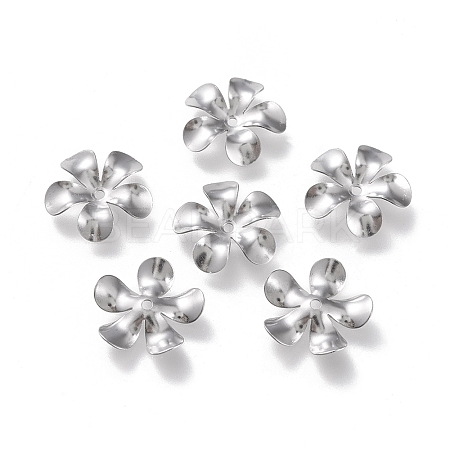 Non-Tarnish 304 Stainless Steel Bead Caps LS-STAS-K194-01P-03-1